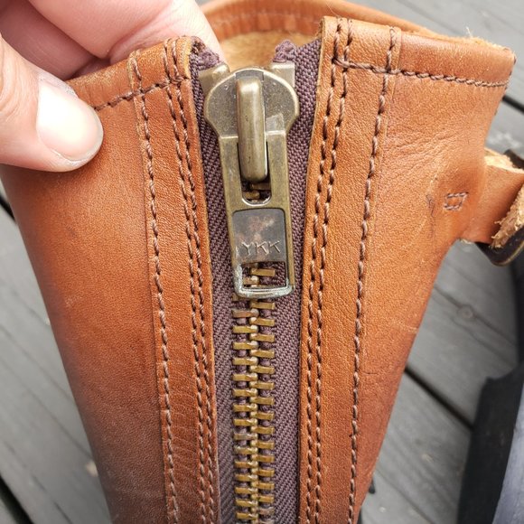 Gorgeous Leather Western Grunge Boot - Picture 8 of 8